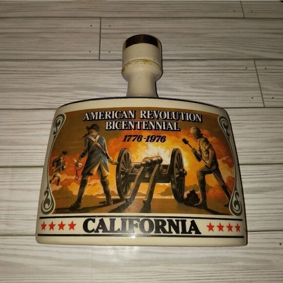 1976 Earlytimes American Revolution Bicentennial Illinois Whiskey Decanter LE - Picture 3 of 8